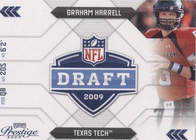 2009 Playoff Prestige Graham Harrell #8