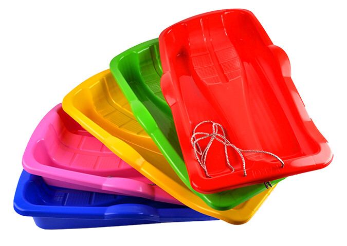 Schlitten Kinderschlitten BOB MINIBOB Kunststoff Rodel Kinder Lenkschlitten