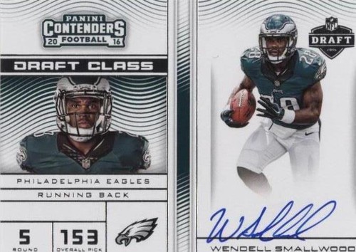 2016 Panini Contenders Wendell Smallwood #19