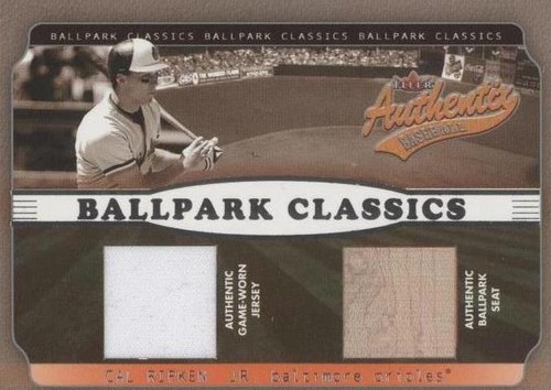 2002 Fleer Authentix - Cal Ripken #BC - CR