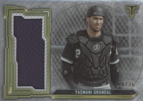2020 Topps Triple Threads - Yasmani Grandal #SJR-YGR