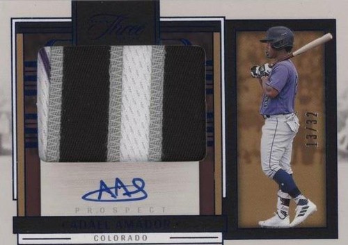 2024 Panini Three and Two - Adael Amador #PJA-AA