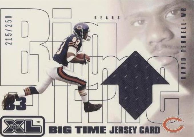 2002 Upper Deck XL David Terrell #BTDT