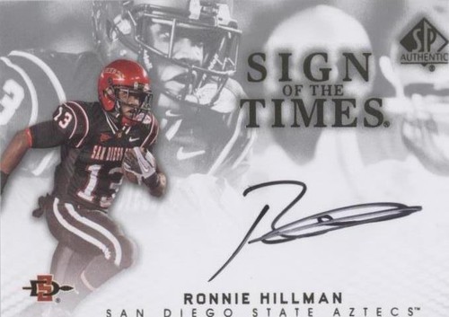 2012 SP Authentic Ronnie Hillman #ST-RH