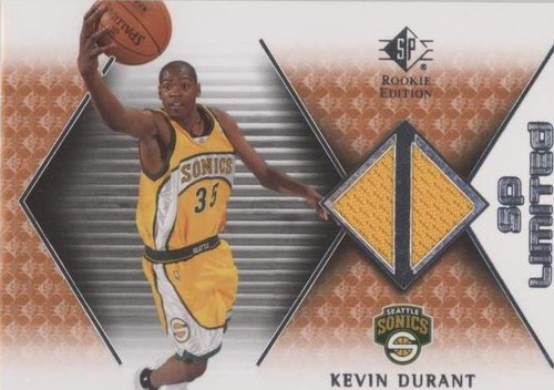 2007-08 SP Rookie Edition #61 Kevin Durant RC Signed AUTO
