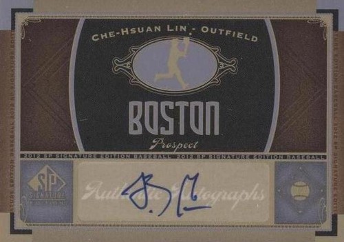 2012 SP Signature Edition - Che-Hsuan Lin #BOS 24