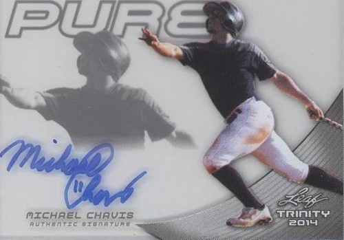2014 Leaf Trinity - Michael Chavis #P-MC1