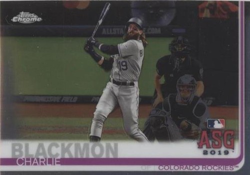 2019 Topps Chrome Update Series - Charlie Blackmon #97