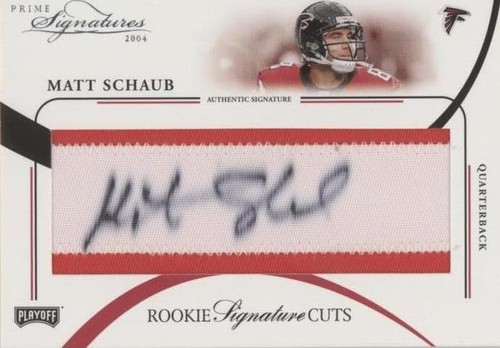 2004 Prime Signatures Matt Schaub #151