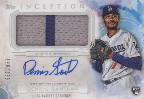 2019 Topps Inception - Dennis Santana #IAP-DS