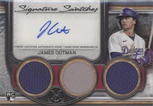 2023 Topps Museum Collection - James Outman #SWTRA-JO