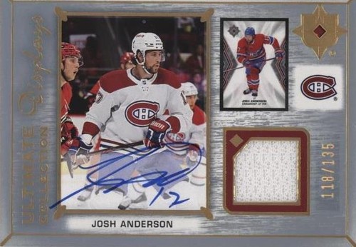 2021-22 Upper Deck Ultimate Collection - Josh Anderson #UDA-JA