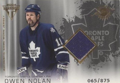 2003-04 Pacific Private Stock Titanium - Owen Nolan #184