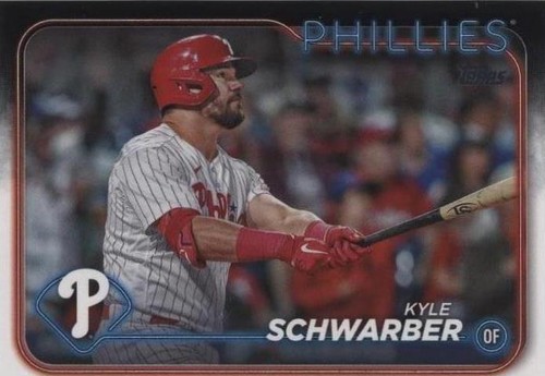 2024 Topps Series 1 - Kyle Schwarber #136