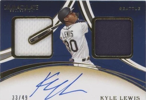 2020 Panini Immaculate Collection - Kyle Lewis #DMS-KL