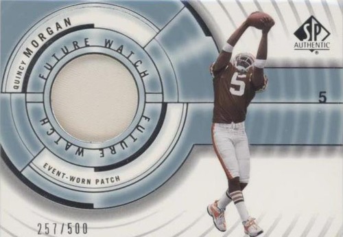 2001 SP Authentic Quincy Morgan #115