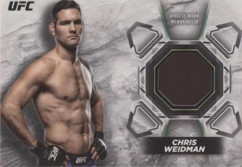 2018 Topps UFC Knockout - Chris Weidman #KR-CW