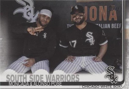 2019 Topps Update Series - Yoan Moncada Yonder Alonso #US172