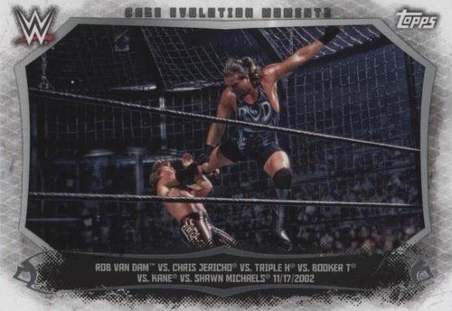 2015 Topps WWE Undisputed - Booker T Chris Jericho Kane #CEM-16