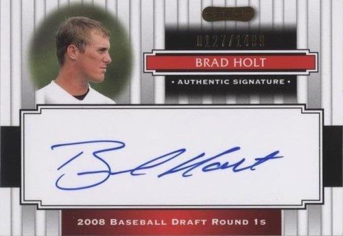 2008 Razor Signature Series - Brad Holt #178