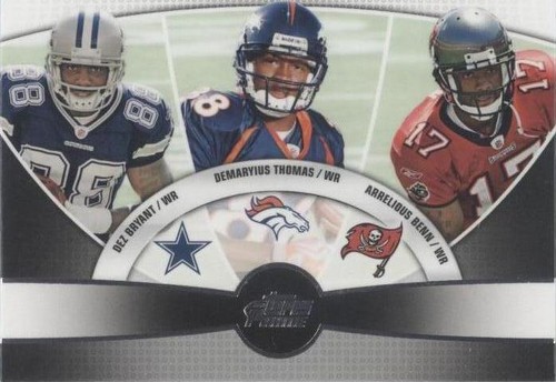 2010 Topps Prime Arrelious Benn Demaryius Thomas Dez Bryant #3Q-15