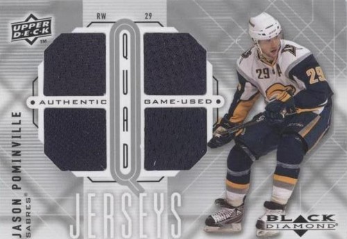 2009-10 Upper Deck Black Diamond - Jason Pominville #QJ-JP