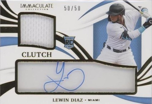 2021 Panini Immaculate Collection - Lewin Diaz #CCR-LD