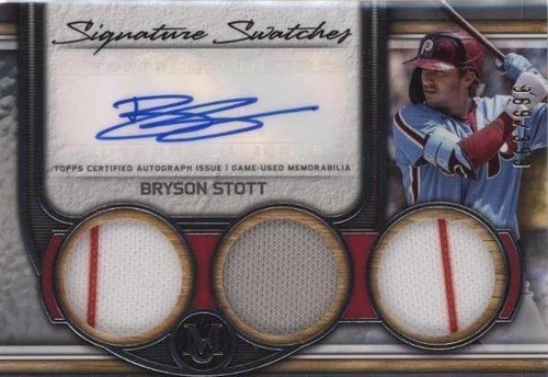 2023 Topps Museum Collection - Bryson Stott #SWTRA-BS