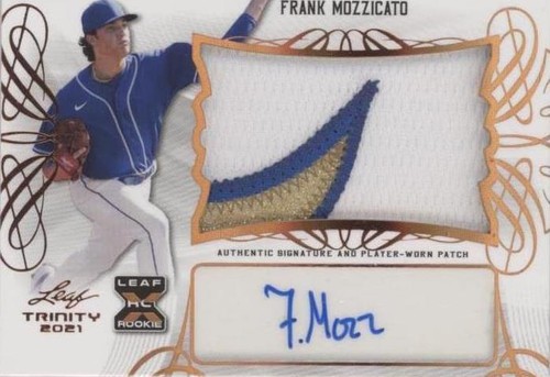 2021 Leaf Trinity - Frank Mozzicato #PA-FM1