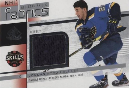 2022-23 Upper Deck SP Game Used - Jordan Kyrou #AS-29