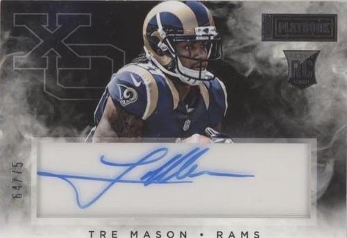 2014 Panini Playbook Tre Mason #XOS-TM