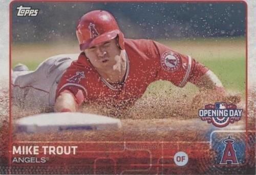 2015 Topps Opening Day - Mike Trout #77