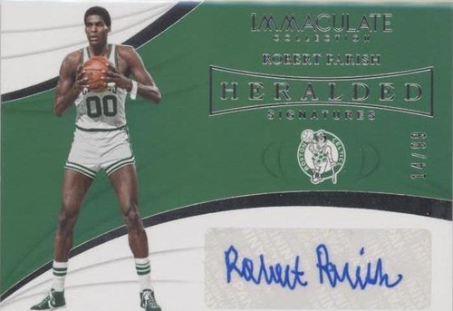 2018-19 Panini Immaculate Collection - Robert Parish #HS-RPS