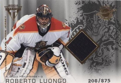 2003-04 Pacific Private Stock Titanium - Roberto Luongo #158