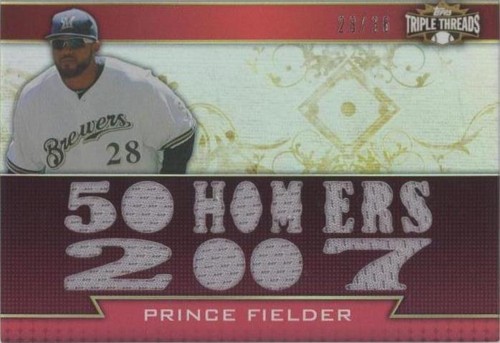 2011 Topps Triple Threads - Prince Fielder #TTR-78