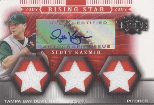 2007 Topps Triple Threads - Scott Kazmir #179