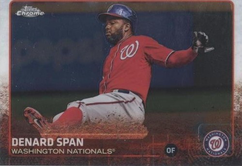 2015 Topps Chrome - Denard Span #8