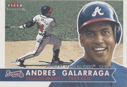 2001 Fleer Tradition - Andres Galarraga #1
