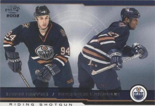 2001-02 Pacific - Georges Laraque Ryan Smyth #411