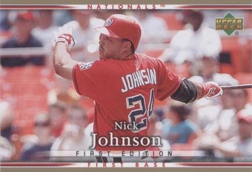 2007 Upper Deck First Edition - Nick Johnson #294
