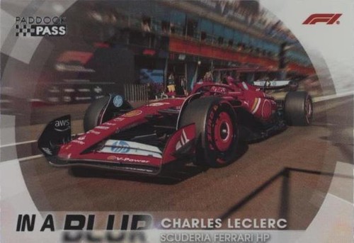 2024 Topps Paddock Pass Formula 1 - Charles Leclerc #BL-3