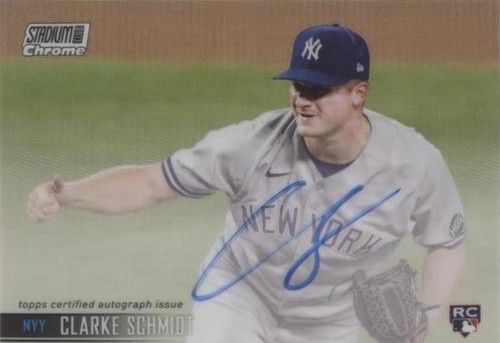 2021 Topps Stadium Club Chrome - Clarke Schmidt #SCCBA-CS