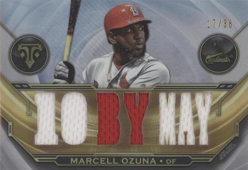 2019 Topps Triple Threads - Marcell Ozuna #TTR-MOZ