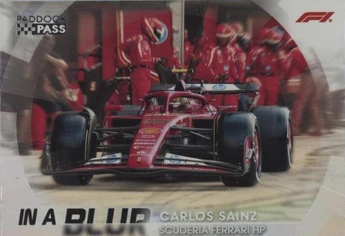 2024 Topps Paddock Pass Formula 1 - Carlos Sainz #BL-4