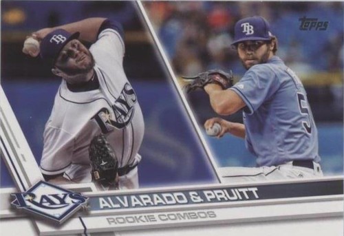 2017 Topps Update Series - Austin Pruitt Jose Alvarado #US147
