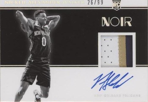 2019-20 Panini Noir - Nickeil Alexander-Walker #336