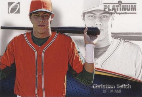2012 Onyx Platinum Prospects - Christian Yelich #PP50