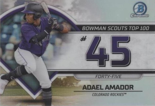 2023 Bowman - Adael Amador #BTP-45