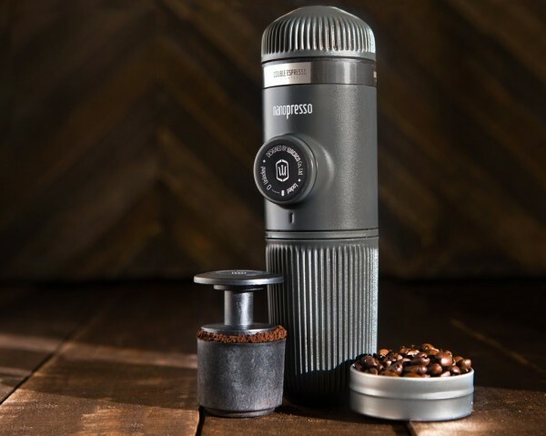 WACACO Nanopresso Tragbare Espressomaschine, mobile Kaffeemaschine tragbar