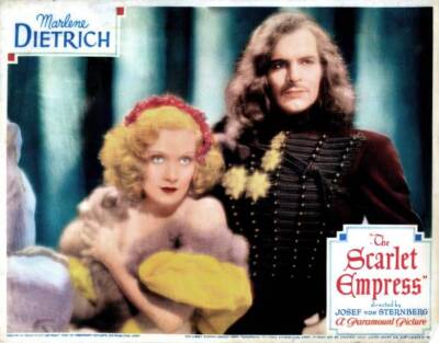The Scarlet Empress Lobby Card Marlene Dietrich John Lodge Movie Old Photo